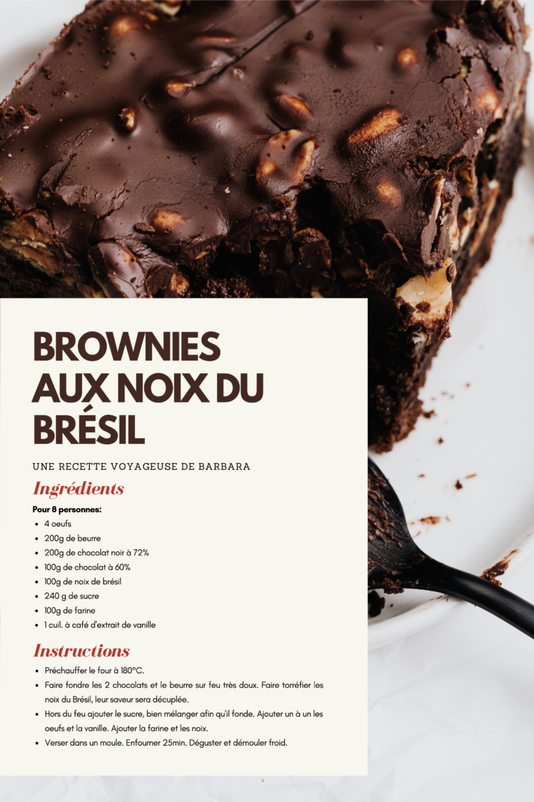 Brownie aux noix du Brésil